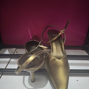 Stuart Weitzman Gold Women's Heels